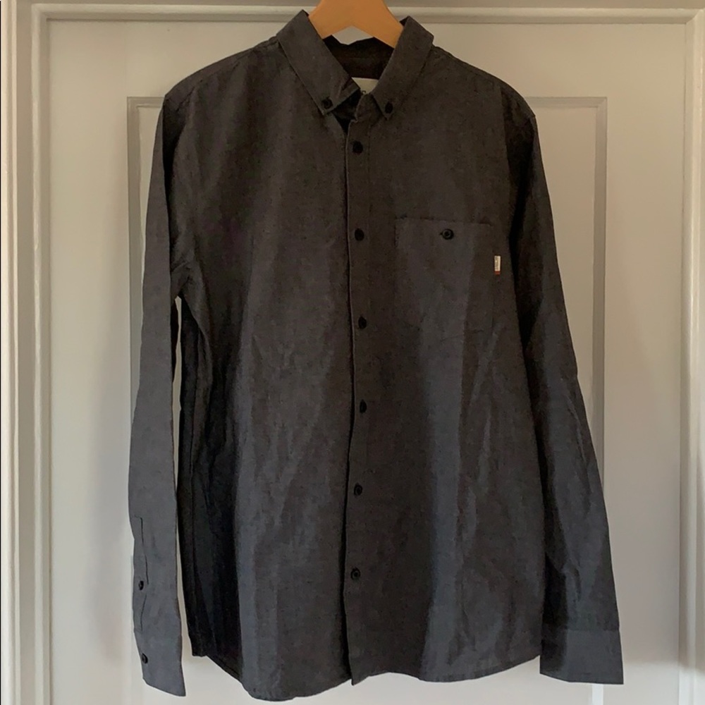Active Ride Shop Grey Button Down Shirt. Size M.